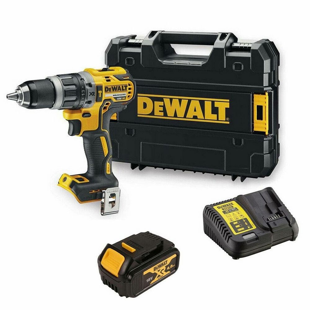 DeWalt Xr Brushless G2 Combi Drill 18V 1 X 4.0Ah Li Ion