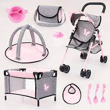 Doll and best sale buggy set