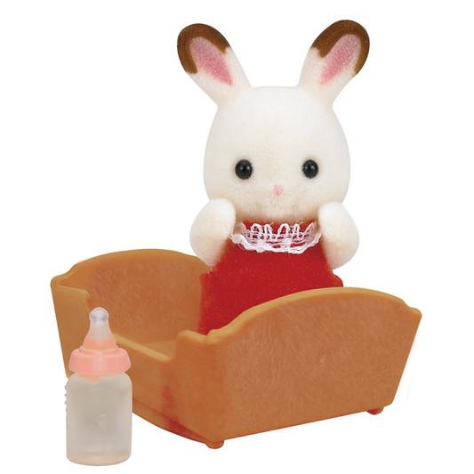 Sylvanian families chocolate rabbit sales baby set