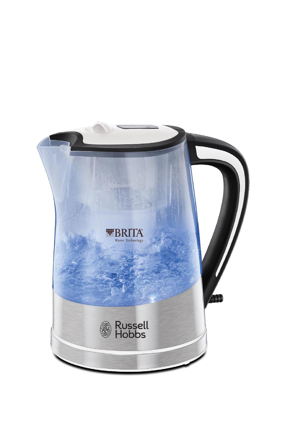 Russell hobbs plastic brita store filter purity kettle 22851