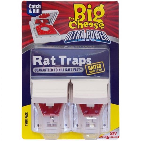 Big Cheese Live Catch Mouse Traps 2 Pack {STV155}