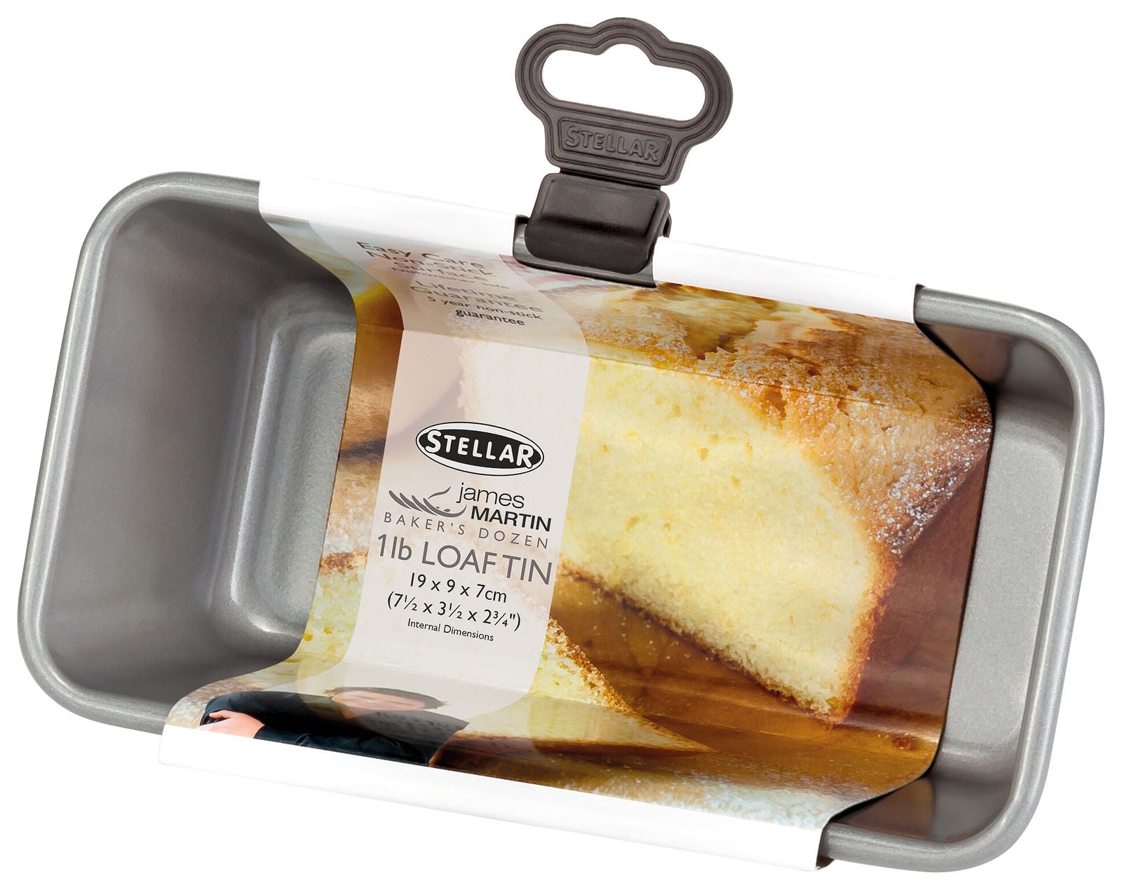 Dimensions of shop 1lb loaf tin