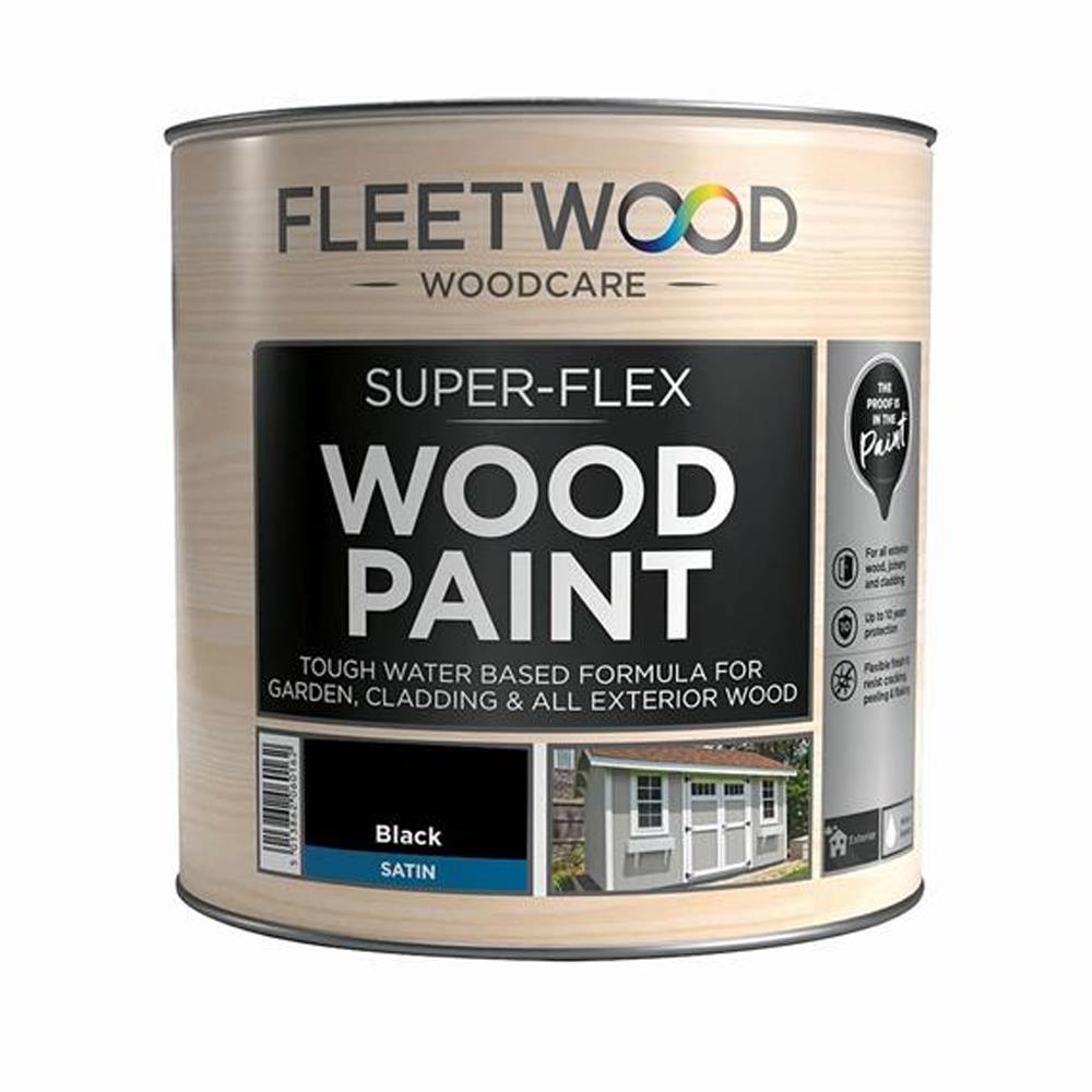 Black exterior deals wood paint