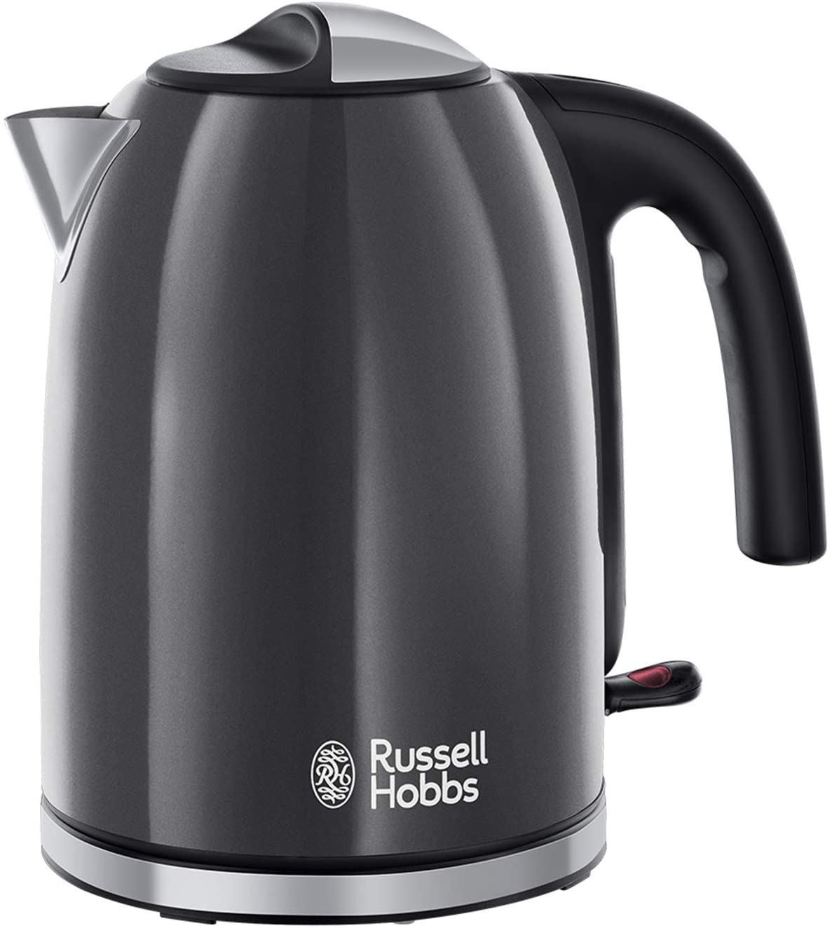 Russell Hobbs Stainless Steel Quiet Boil Kettle Black 20462