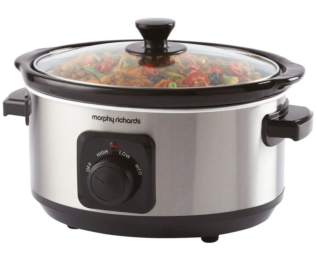 Morphy Richards 6.5 Litre Stainless Steel Slow Cooker 461013