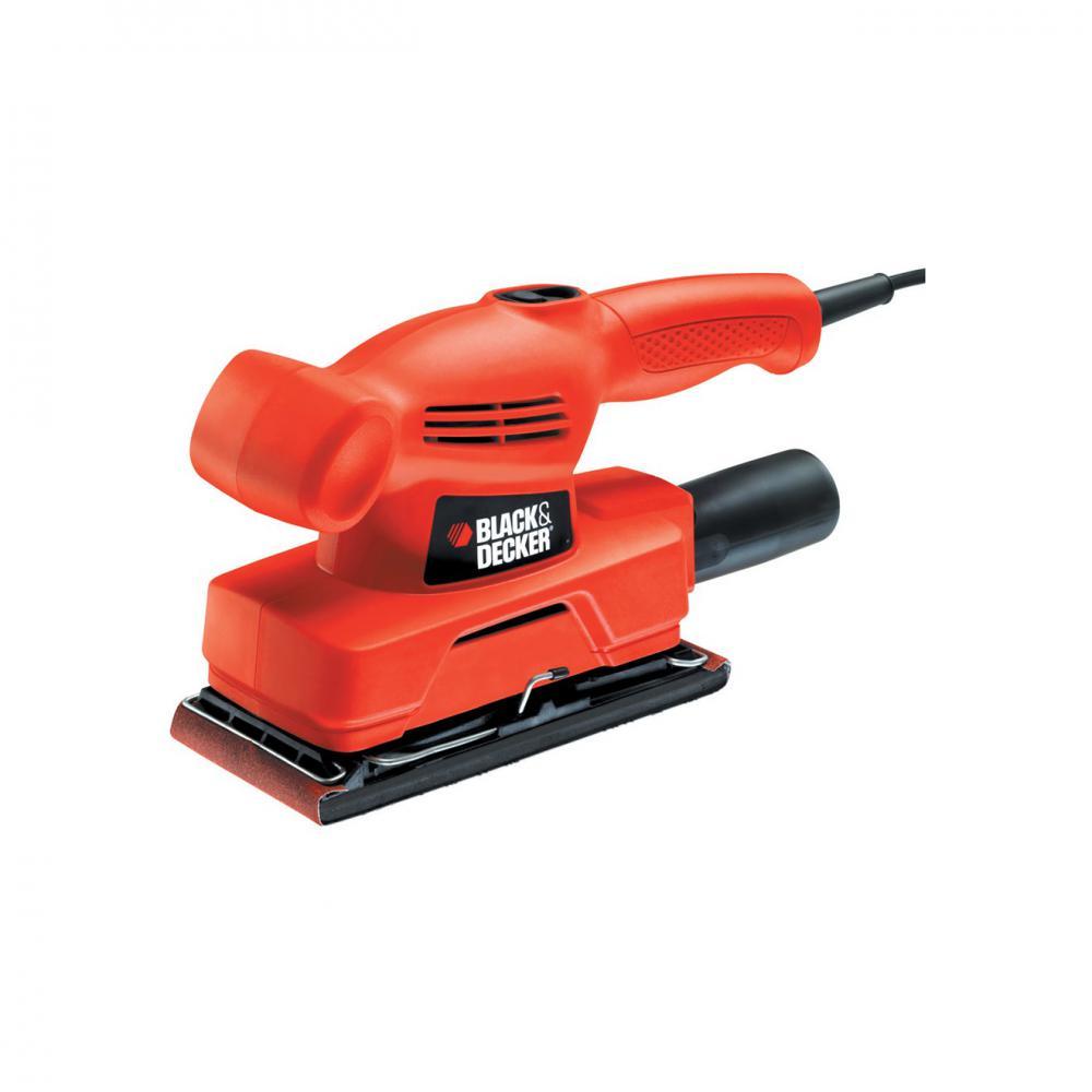 Black+Decker 150W 240V Corded 1/3 sheet sander BEW220-GB