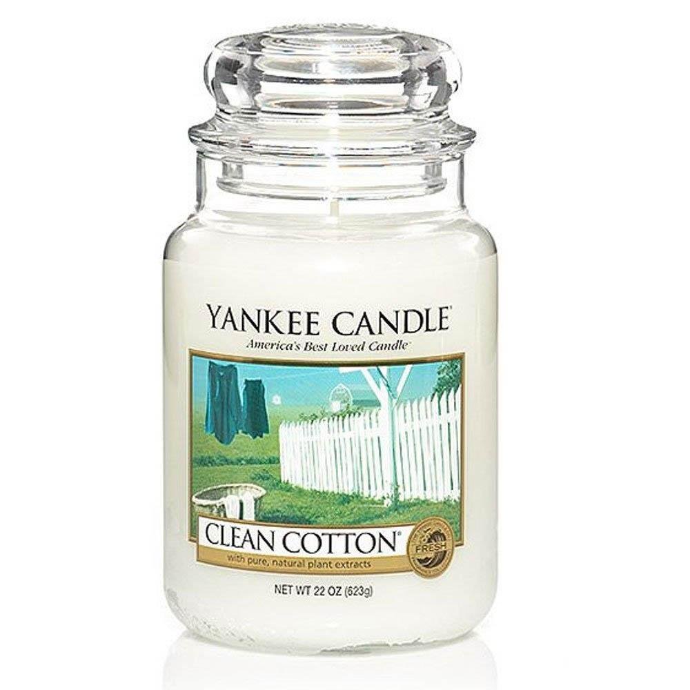 Clean Cotton Large Yankee Candle 623g