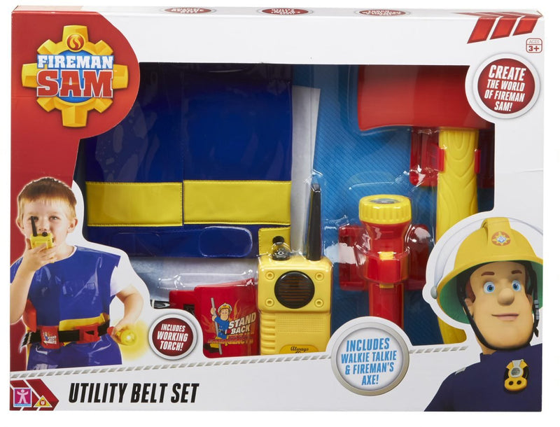 Fireman Sam Utility Belt with Jacket - BABY TOYS - Beattys of Loughrea