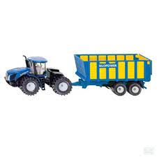 Siku 1:50 New Holland & Silage Trailer - FARMS/TRACTORS/BUILDING - Beattys of Loughrea