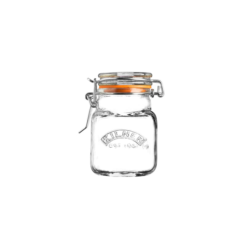 Kilner Clip Top Square Spice Jar 70ml