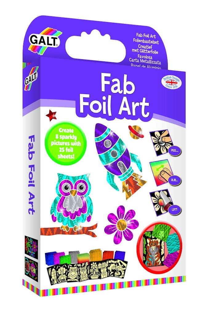 Galt Fab Foil Art Activity Pack - ART & CRAFT/MAGIC/AIRFIX - Beattys of Loughrea