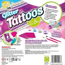 Fab Lab Glitter Tattoos - ART & CRAFT/MAGIC/AIRFIX - Beattys of Loughrea