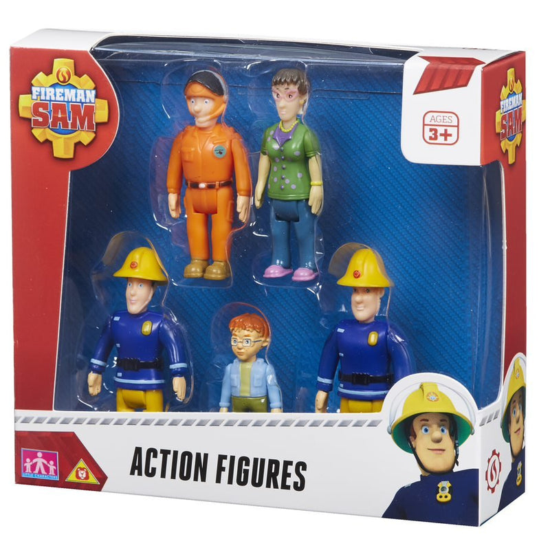 Fireman Sam 5 Figure Pack - BABY TOYS - Beattys of Loughrea