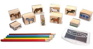 Horses Stamp Set - ART & CRAFT/MAGIC/AIRFIX - Beattys of Loughrea