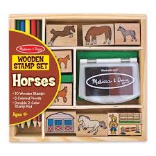 Horses Stamp Set - ART & CRAFT/MAGIC/AIRFIX - Beattys of Loughrea