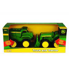 Mini Sandbox Tractor & Dump Truck Set - FARMS/TRACTORS/BUILDING - Beattys of Loughrea