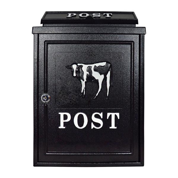 De Vielle Postplus Cow Diecast Letter Box - LETTER BOXES - Beattys of Loughrea