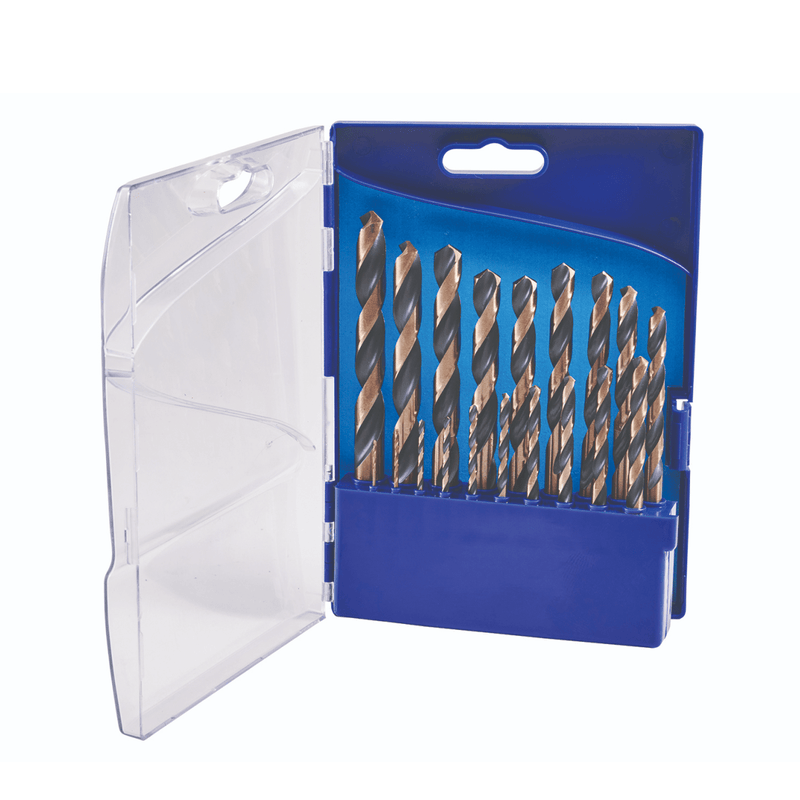 Faithfull 19 Piece HSS Jobber Drill Bit Set - MASONARY DRILL BITS - Beattys of Loughrea