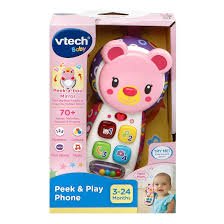 Vtech Peek & Play Phone Pink - VTECH/EDUCATIONAL - Beattys of Loughrea