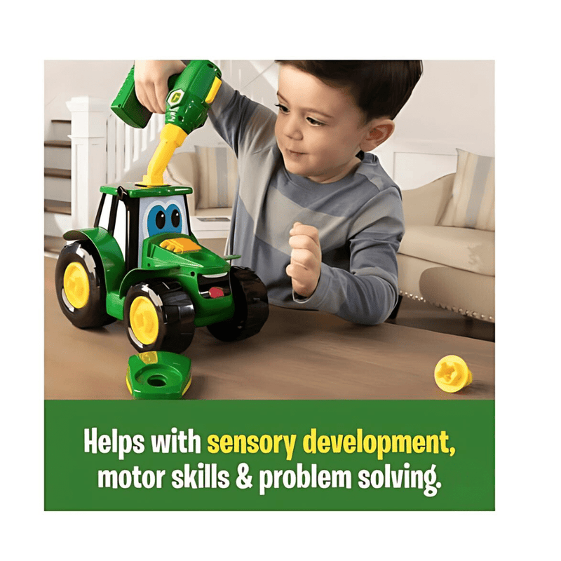 John Deere Build - a - Johnny Tractor - BABY TOYS - Beattys of Loughrea