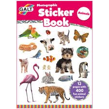 Photographic Sticker Book - Animals - ART & CRAFT/MAGIC/AIRFIX - Beattys of Loughrea