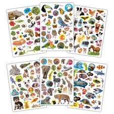 Photographic Sticker Book - Animals - ART & CRAFT/MAGIC/AIRFIX - Beattys of Loughrea