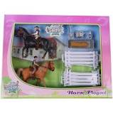 Kids Globe Horse set with 2 Horses