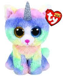 Heather Cat With Horns Beanie Boos