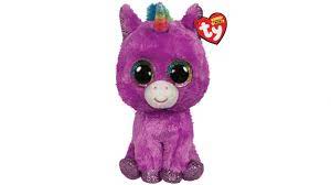 Rosette Unicorn Beanie Boos 15Cm - SYLVANIAN / BEANIE BABIES - Beattys of Loughrea