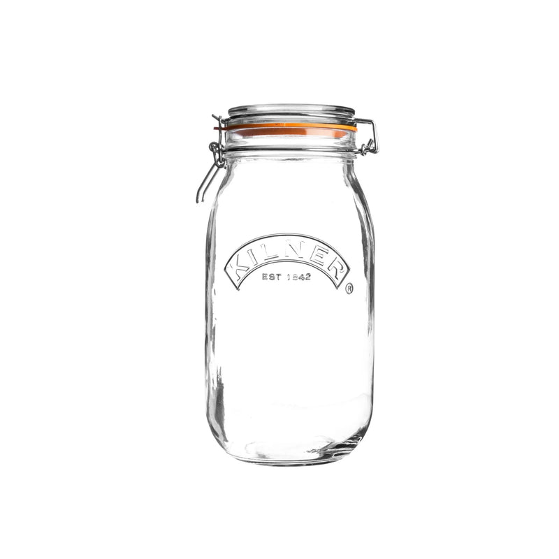 Kilner Clip Top Round Jar 1.5 Litre