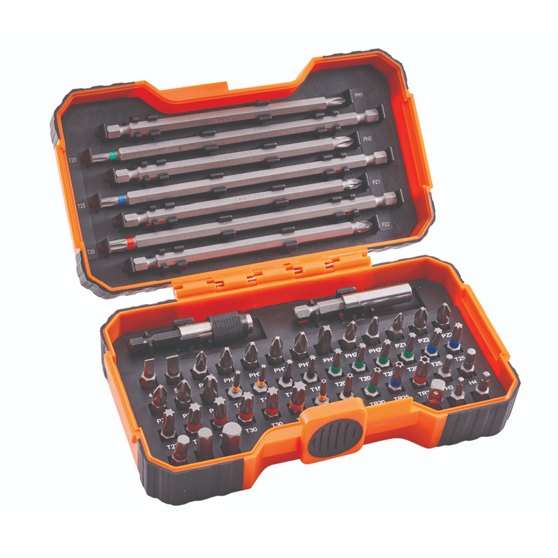 Bahco 54 Piece Colour Coded Bit Set - TOOL SETS/ SOCKET SETS - Beattys of Loughrea