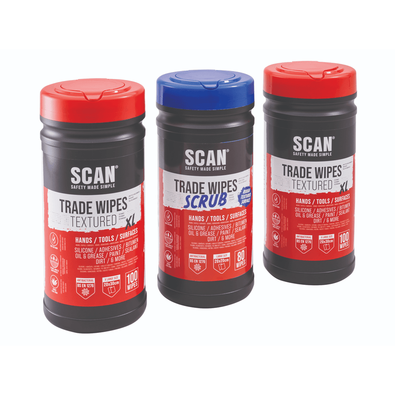 Scan Tradewipes Triple Pack - DEGREASERS/CLEANERS - Beattys of Loughrea