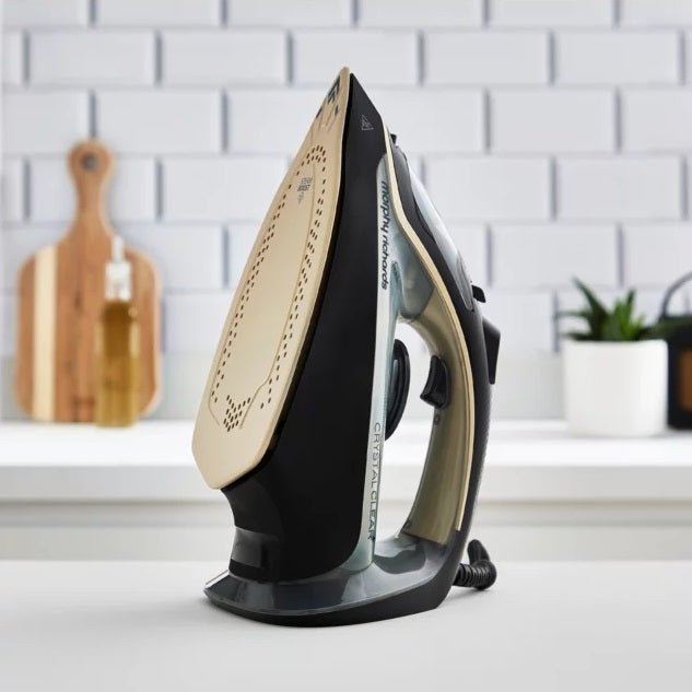 Morphy Richards Crystal Clear Gold Iron 300302 - IRONS - Beattys of Loughrea