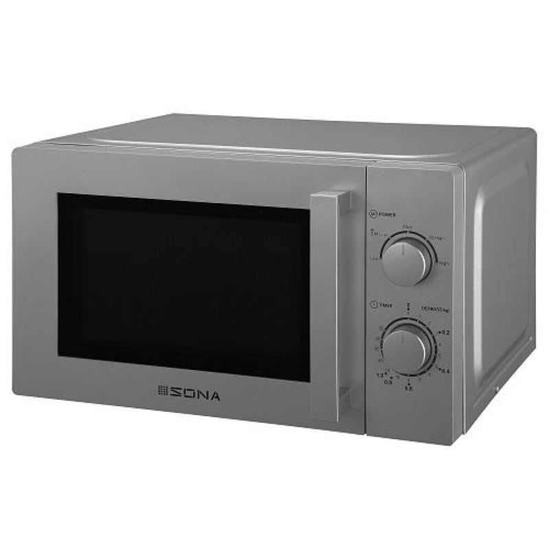 Sona 700 Watt 20 Litre Microwave Silver | 980548