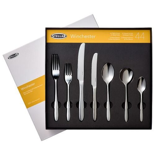 Stellar Winchester 44 Piece Cutlery Gift Box Set - CUTLERY/KNIFE SET/BLOCK - Beattys of Loughrea