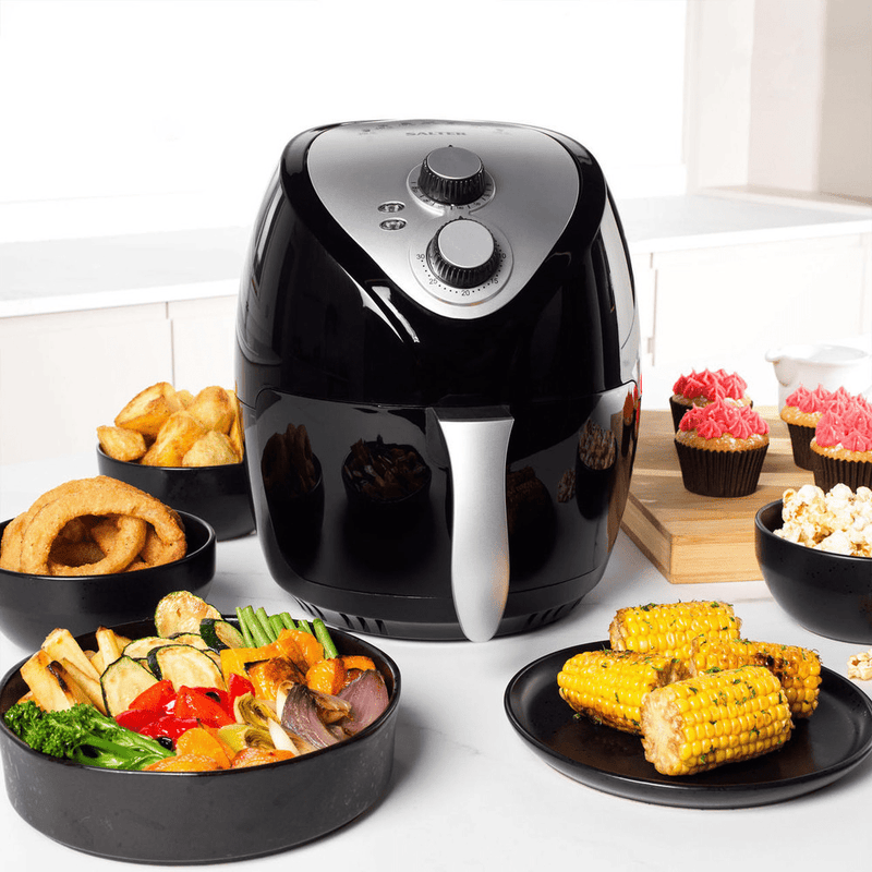 Salter Personal Hot Air Fryer - 3.2L EK2818 - AIR FRYER / DEEP FAT FRYERS - Beattys of Loughrea