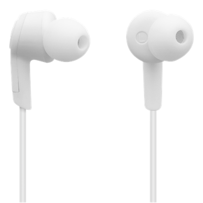 Streetz HLBT302 Sports White In - Ear Headphones - HEADPHONES / EARPHONES/ MICROPHONE - Beattys of Loughrea