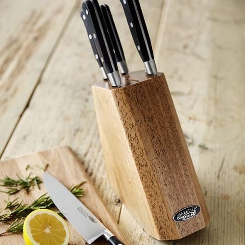 Stellar Sabatier 5 Piece Knife Block Set - CUTLERY/KNIFE SET/BLOCK - Beattys of Loughrea