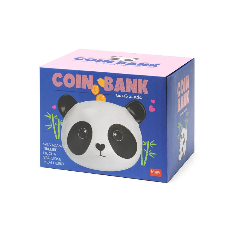 Ceramic Money Box Panda - ORNAMENTS - Beattys of Loughrea