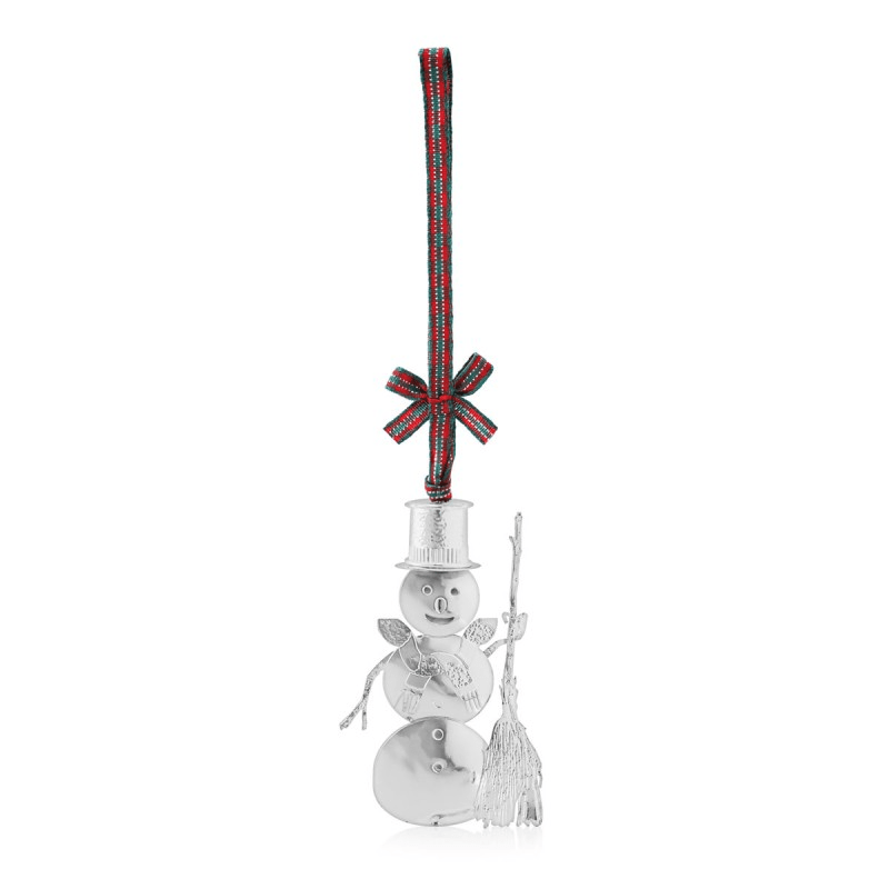 TIPPERARY CRYSTAL Snowman Heirloom Christmas Decoration - XMAS HANGING DECOS - Beattys of Loughrea