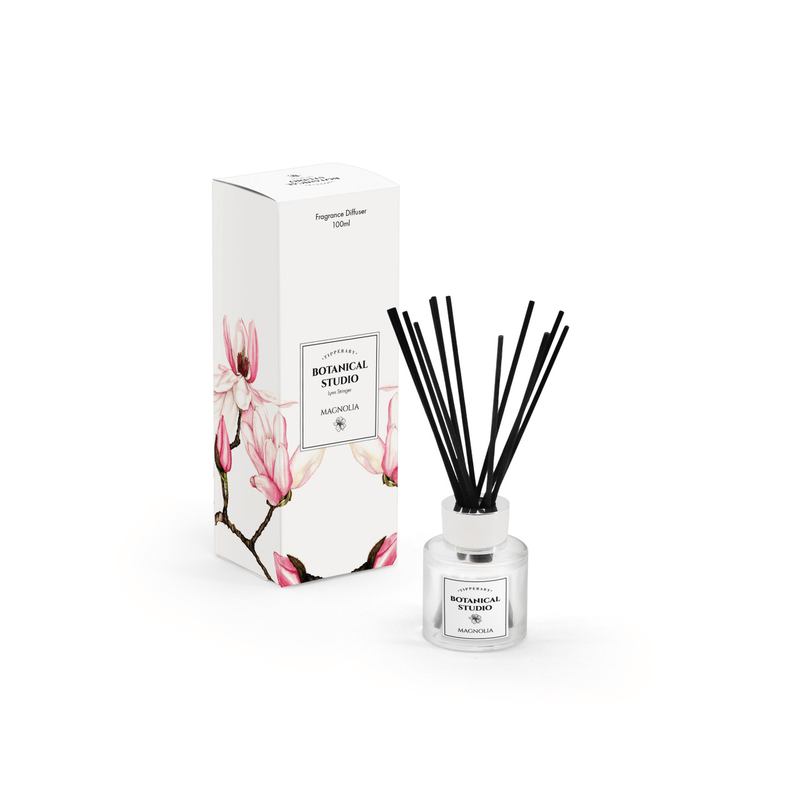 TIPPERARY CRYSTAL Botanical Studio Diffuser - Magnolia - POT POURRI/AROMATHERAPY/OILS/DIFFUSER - Beattys of Loughrea