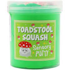 Toadstool Squash 8oz Tub Slime Party - ART & CRAFT/MAGIC/AIRFIX - Beattys of Loughrea