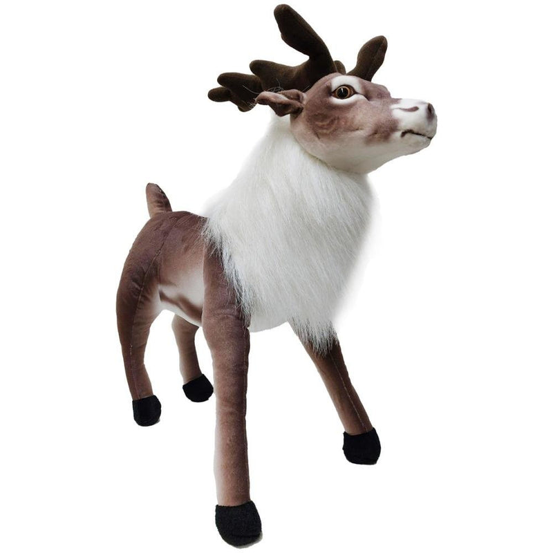 Plush Standing Reindeer 60cm - XMAS SOFT DECOS - Beattys of Loughrea