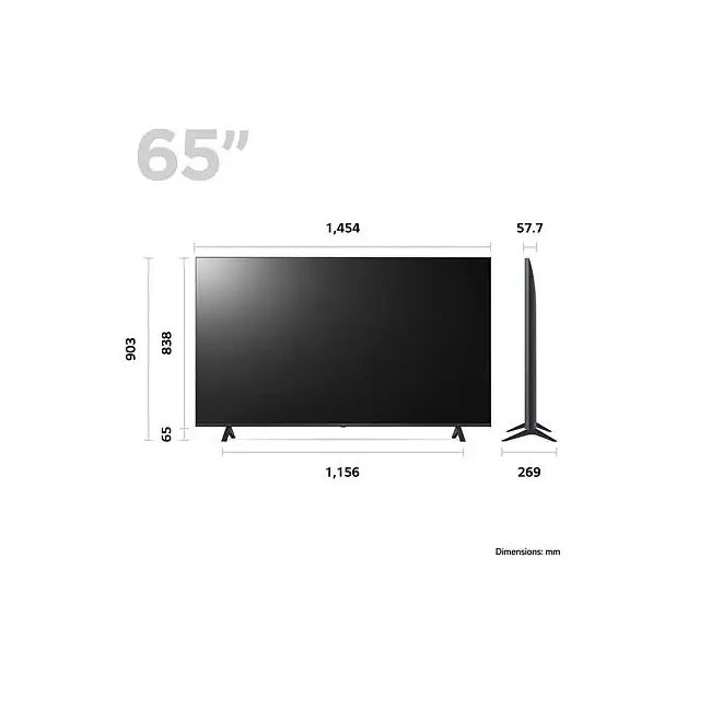 LG 50" 4K UHD Smart Television - (65UR78006LK) - TV 29" (73CM +) - Beattys of Loughrea