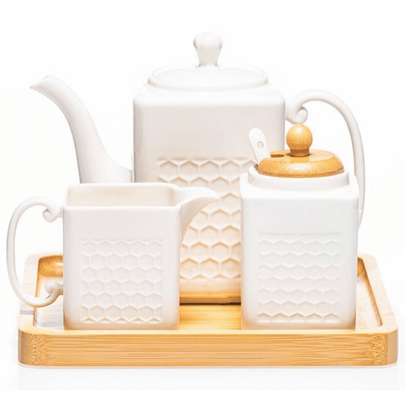 Newgrange Living Honeycomb 3 piece Tea Set - MUG SETS - Beattys of Loughrea