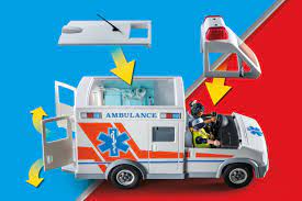 Playmobil Ambulance - CONSTRUCTION - LEGO/KNEX ETC - Beattys of Loughrea