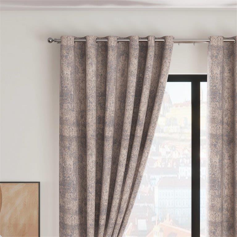 Fiesta 66" x 72” Lined Eyelet Curtains Duck Egg - CURTAINS - READY MADE - Beattys of Loughrea