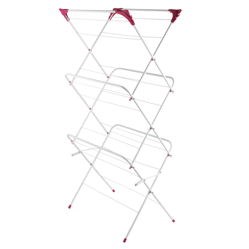 Kleeneze Foldable 3 Tier Clothes Airer - CLEANING CLOTHES AIRER - Beattys of Loughrea