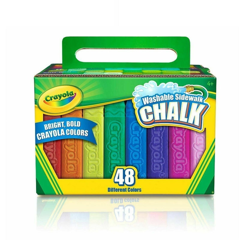 Crayola Box 48pc Washable Sidewalk Chalk