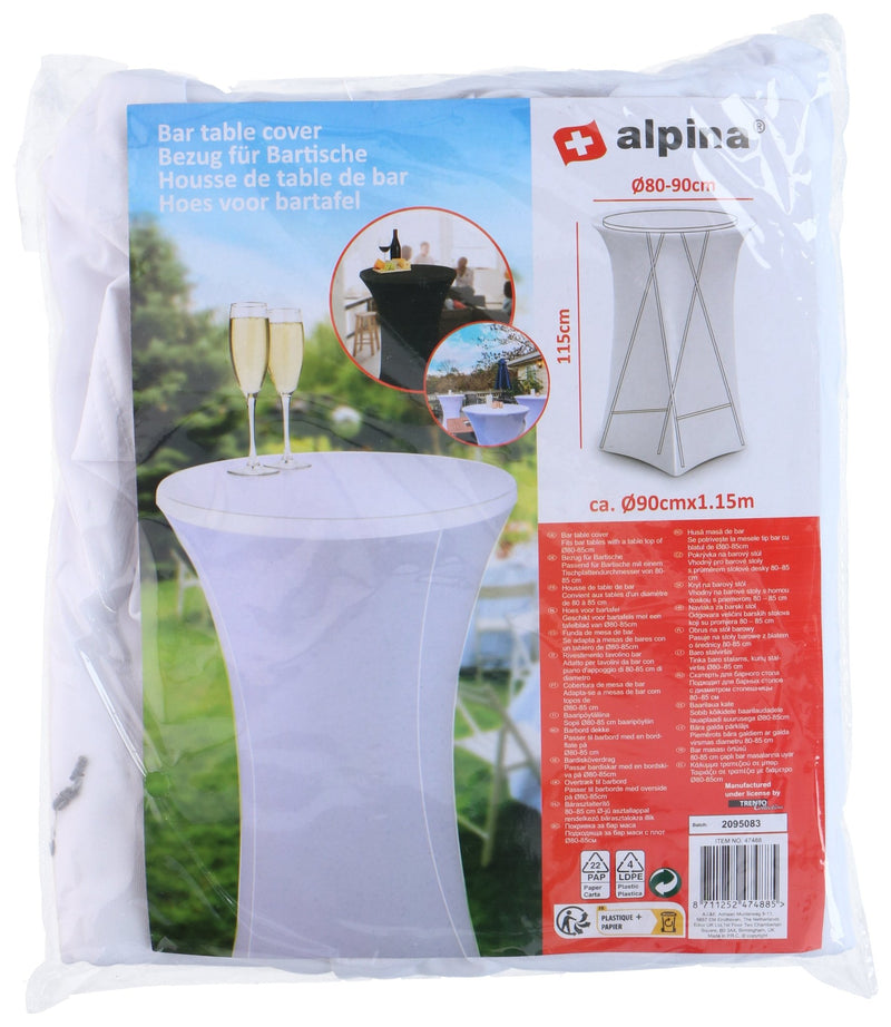 Alpina Tall Bar Table Cover - TABLECLOTHS/RUNNERS - Beattys of Loughrea